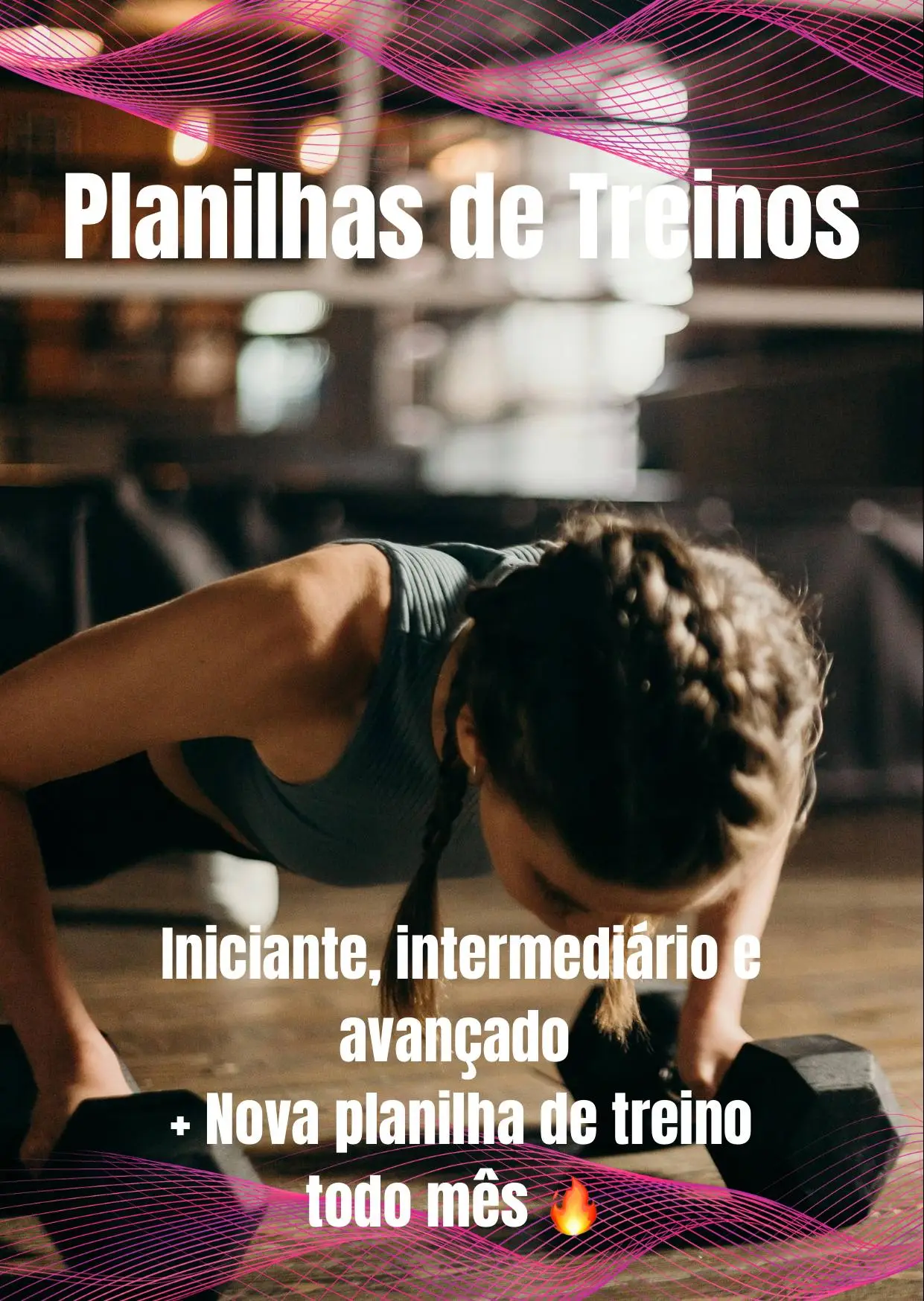 Capa das planilhas de treino