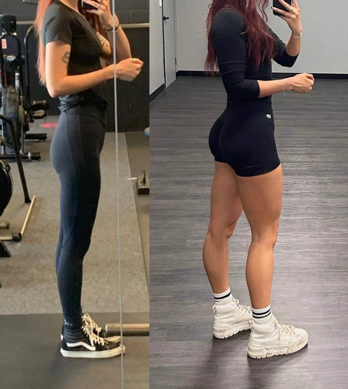 Antes e depois de Sheila Brito